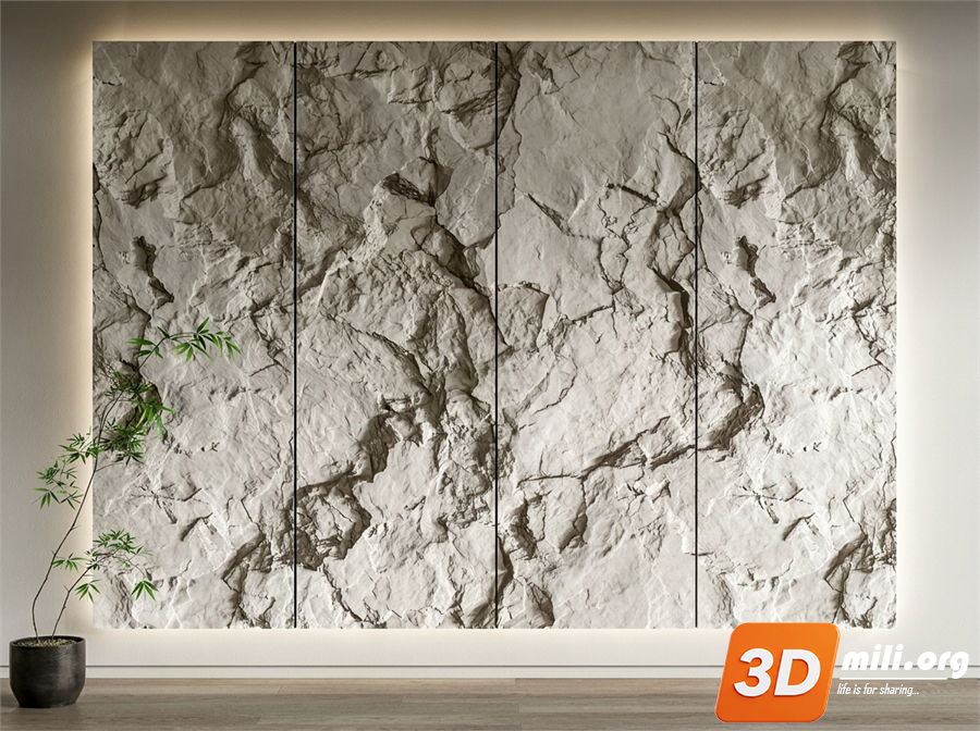 Stone Wall Skp Files